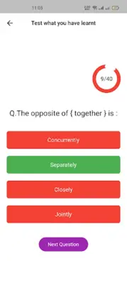 Opposite Words android App screenshot 1