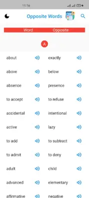 Opposite Words android App screenshot 4